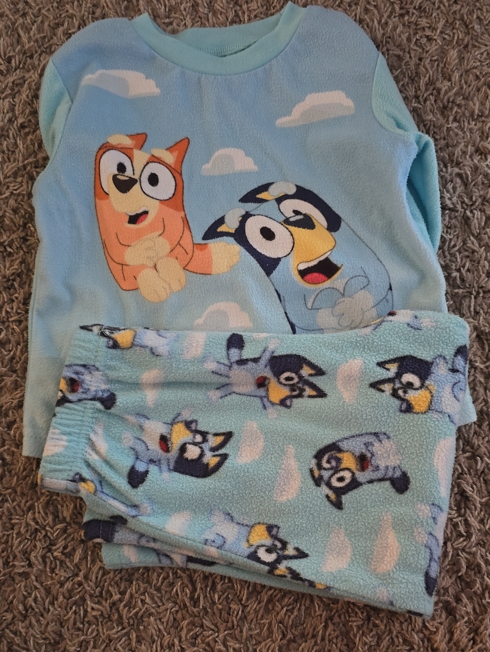 Bluey Fleece Pajama Set